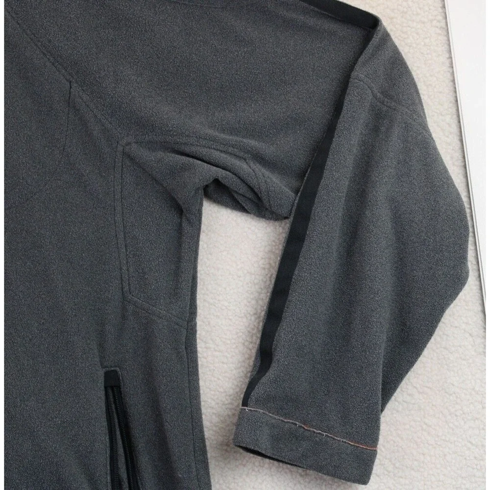 VTG Triple Five‎ Soul Mens Gray Fleece Full Zip Jacket Track Style Size XXL
